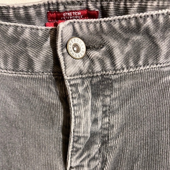 Lo-rise Merona Corduroy Skinny Jeans - Gray size 12 - Picture 2 of 9